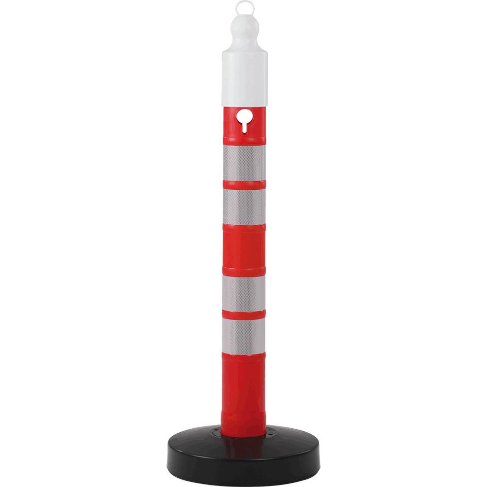 Einzelkettenständer MegaMAX inklusive Fuß, Polypropylen, H 1200mm