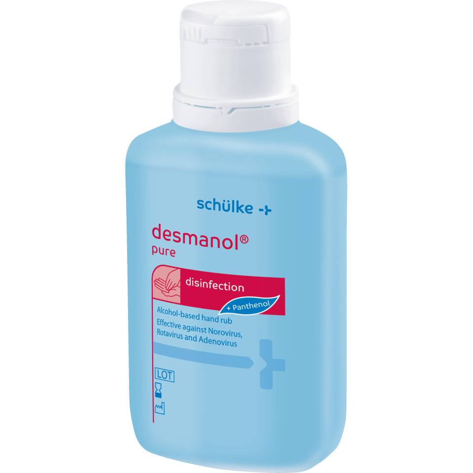 schülke Desinfektionsmittel desmanol® pure, zur Handdesinfektion, 100ml/Flasche