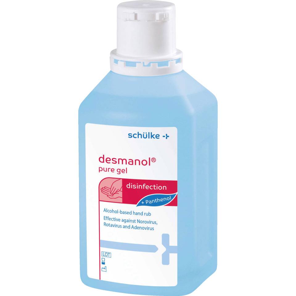 schülke Desinfektionsmittel desmanol® pure, zur Handdesinfektion, 500ml/Flasche