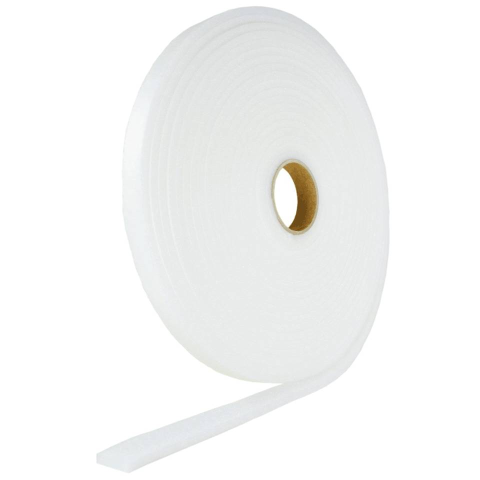 Schaumstoffband, weiß, Polyurethan, 19mm, 10m