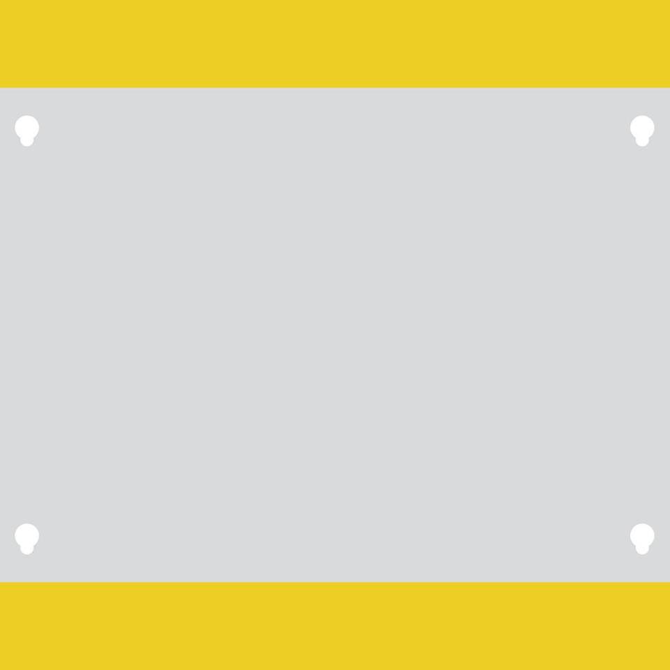 K.57 Selbstklebende Boden-Beschriftungstasche,geschl.,gelb,PVC,290x323mm,10/VE