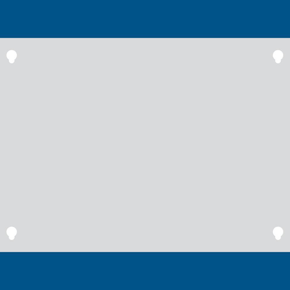 K.57 Selbstklebende Boden-Beschriftungstasche,geschl.,blau,PVC,290x323mm,10/VE