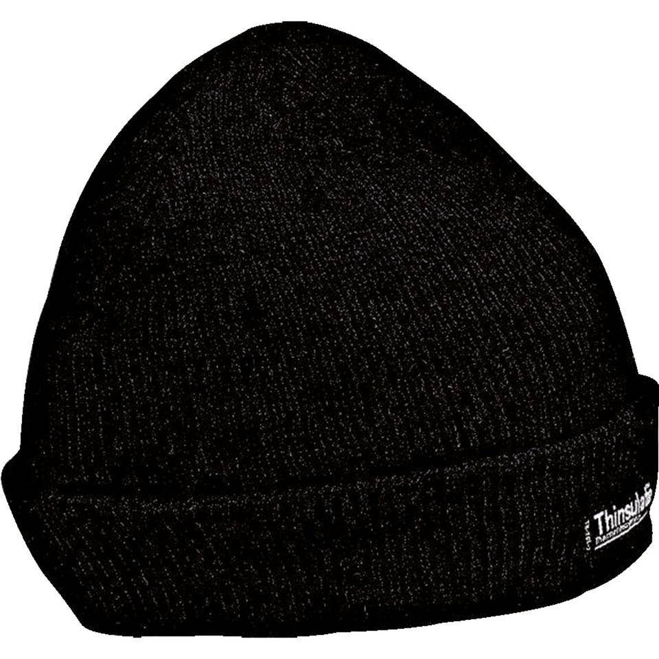 Thinsulate Rollmütze Winterberg I, gestrickt, schwarz, Einheitsgröße
