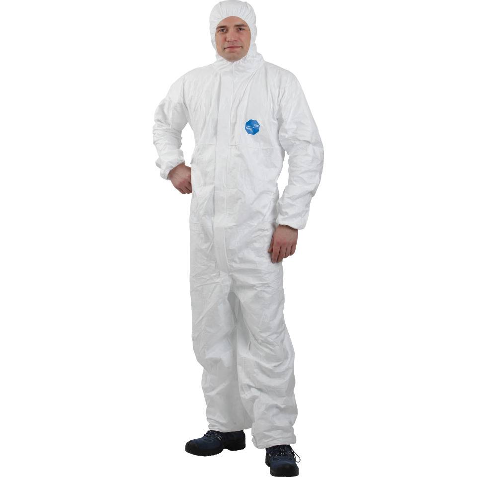 Tyvek® 500 Overall Xpert, Model CHF5, Kat.III, Typ 5B/6B, weiß, Größe M, 25/VE