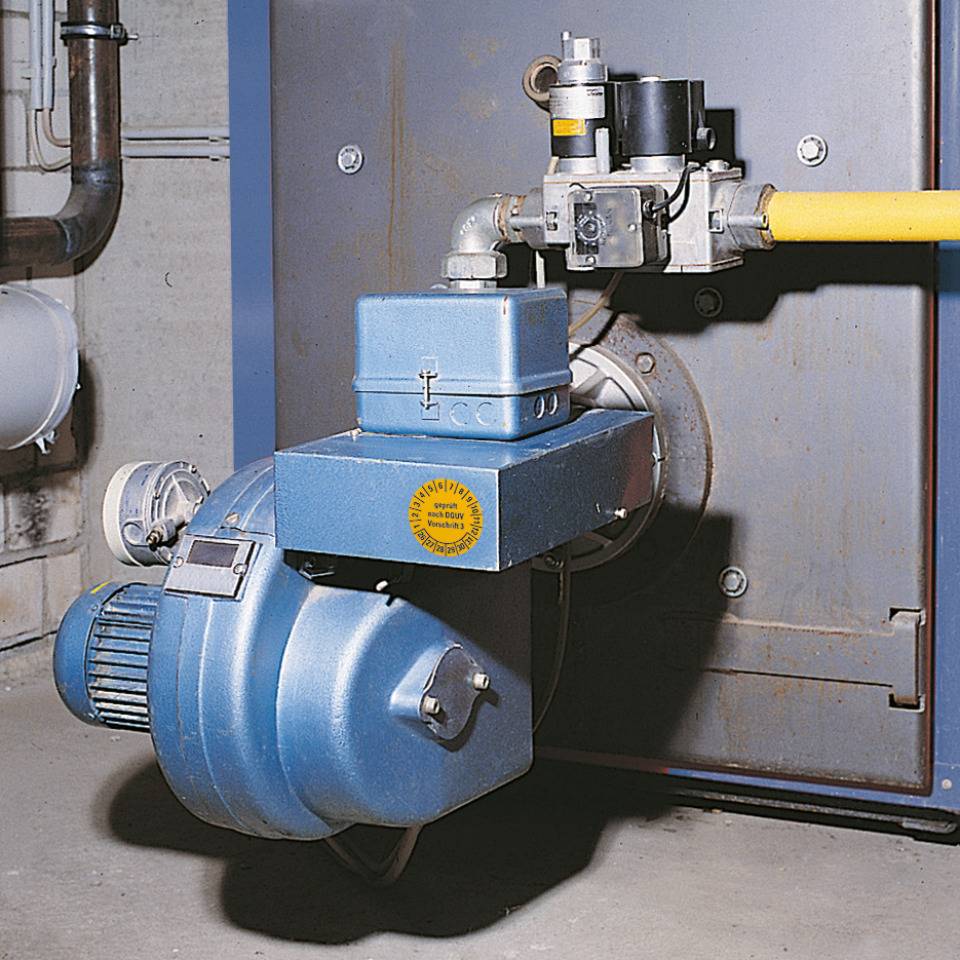 Prüfplakette geprüft nach DGUV Vorschrift 3, 26-31, gelb, Folie, ablösbar, Ø 20mm, 36/Bogen