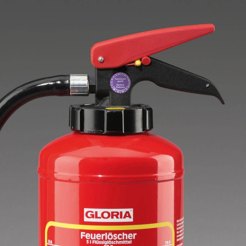 Prüfplakette Feuerlöscher geprüft, Nächster Prüftermin, 28-31, violett, Dokumentenfolie, Ø 30mm, 18/Bogen