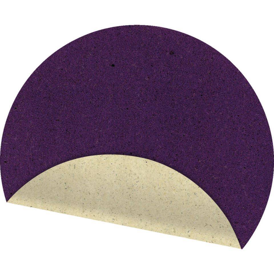 Prüfplakette 28, violett, Primärfaser-Graspapier, selbstklebend,Ø 30mm, 500/Rolle