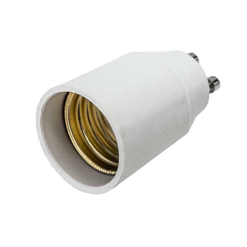 Leuchtmitteladapter Adapter Lampensockel Sockel Adaptersockel Lichtadapter LED GU10 --> E27