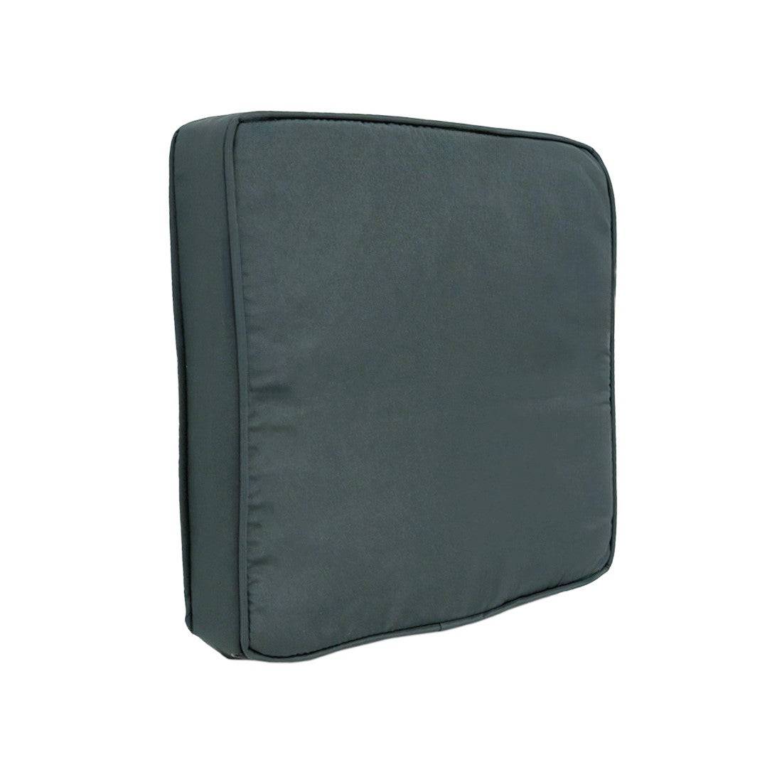 Gartenmöbel-Kissen Ersatz Set – 13-teilig – Sitz- & Rückenpolster für Sofa & Hocker – Dicke Graue Kissenauflagen – Wasserabweisend