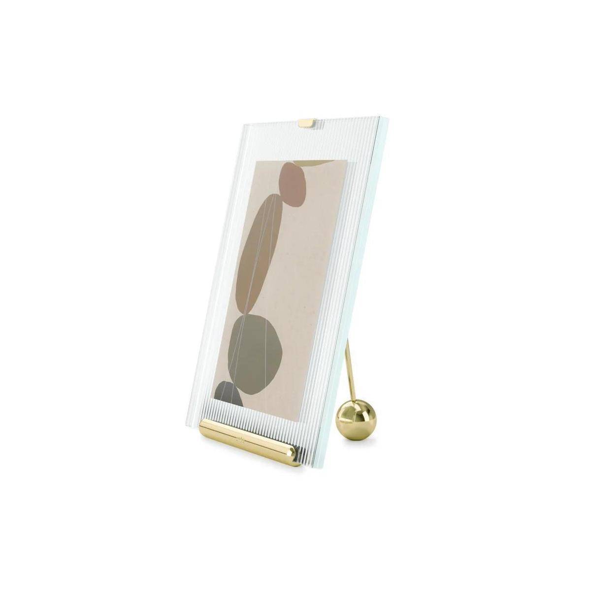 FLUTE PICTURE FRAME 10x15 BRASS