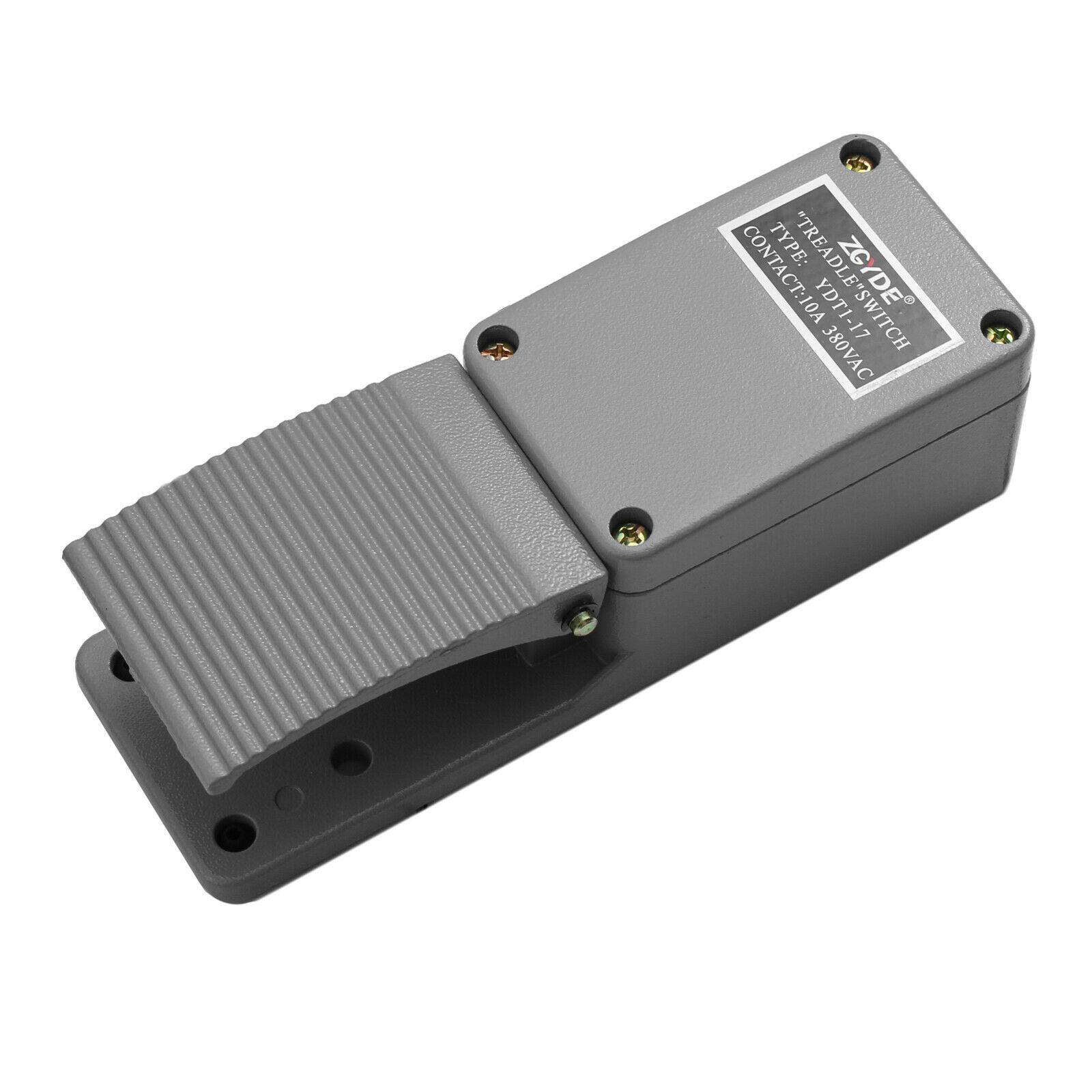 Maschinen Fußschalter Trittschalter Fußpedal Schalter Fernschalter Doppel YDT1-17