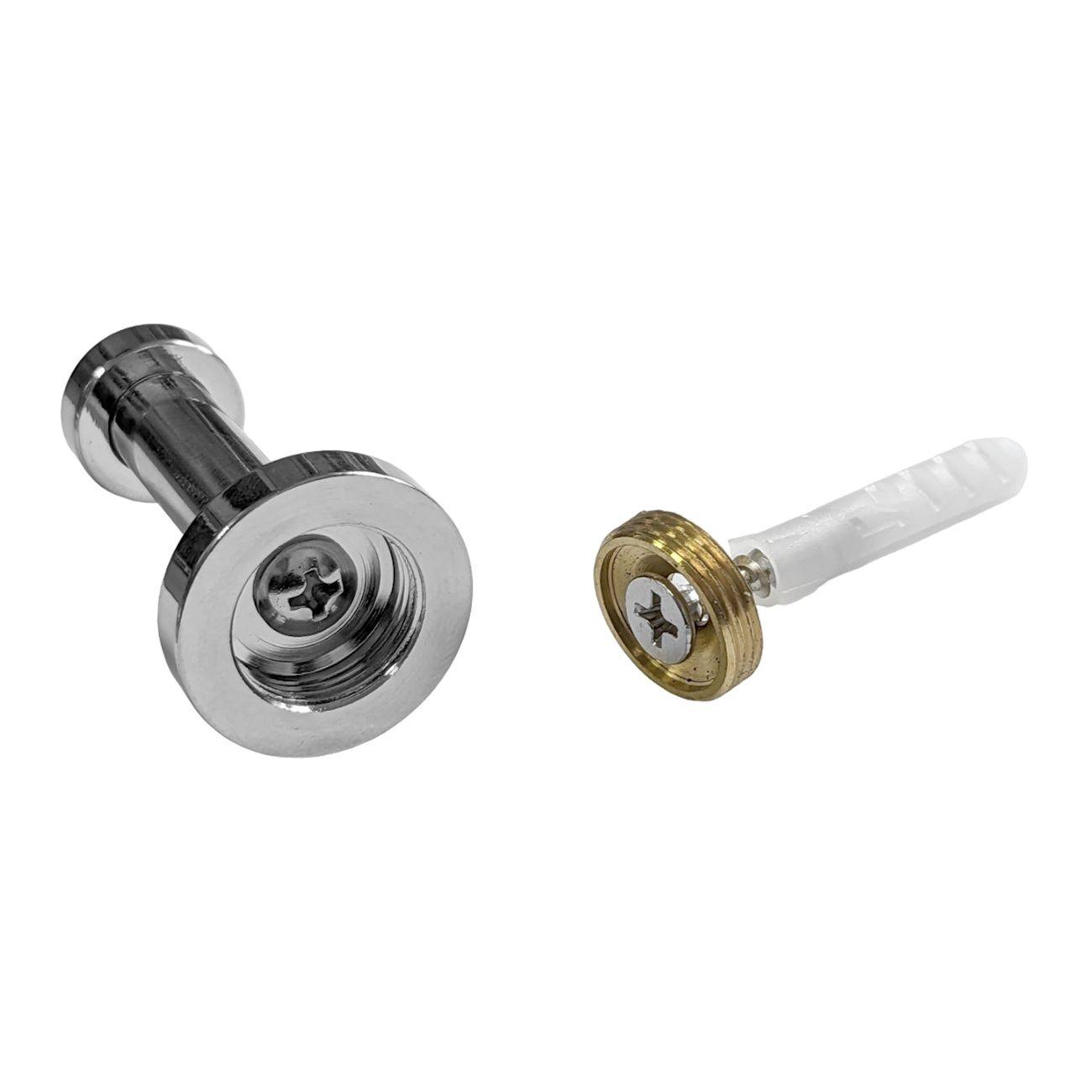 Messing Garderobenhaken Wandgarderobe Garderobe Mantelhaken Haken Chrom