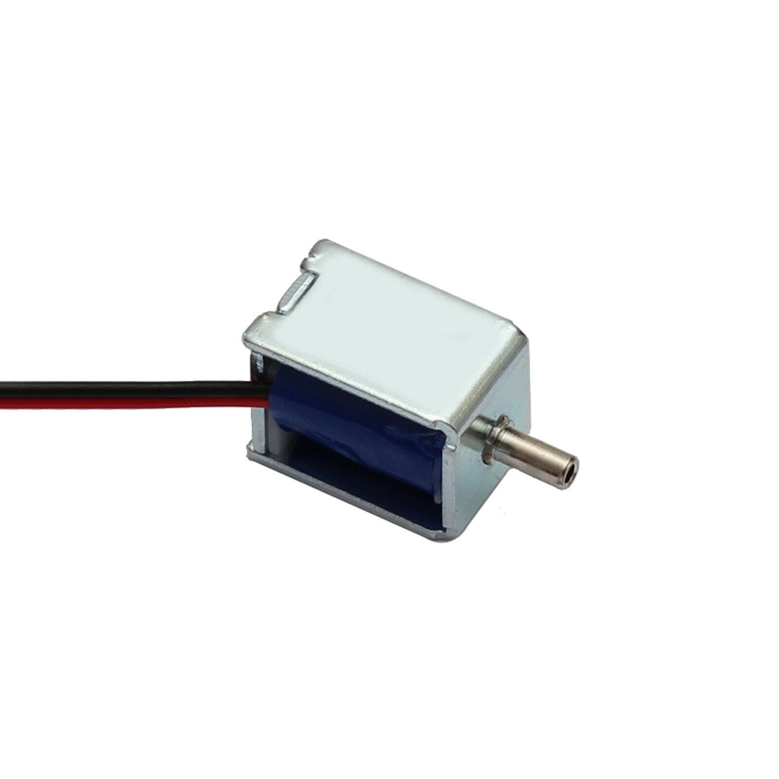 Mini 12V Magnetventil Flüssigkeit Pneumatik Elektromagnet Ventil Elektroventil A