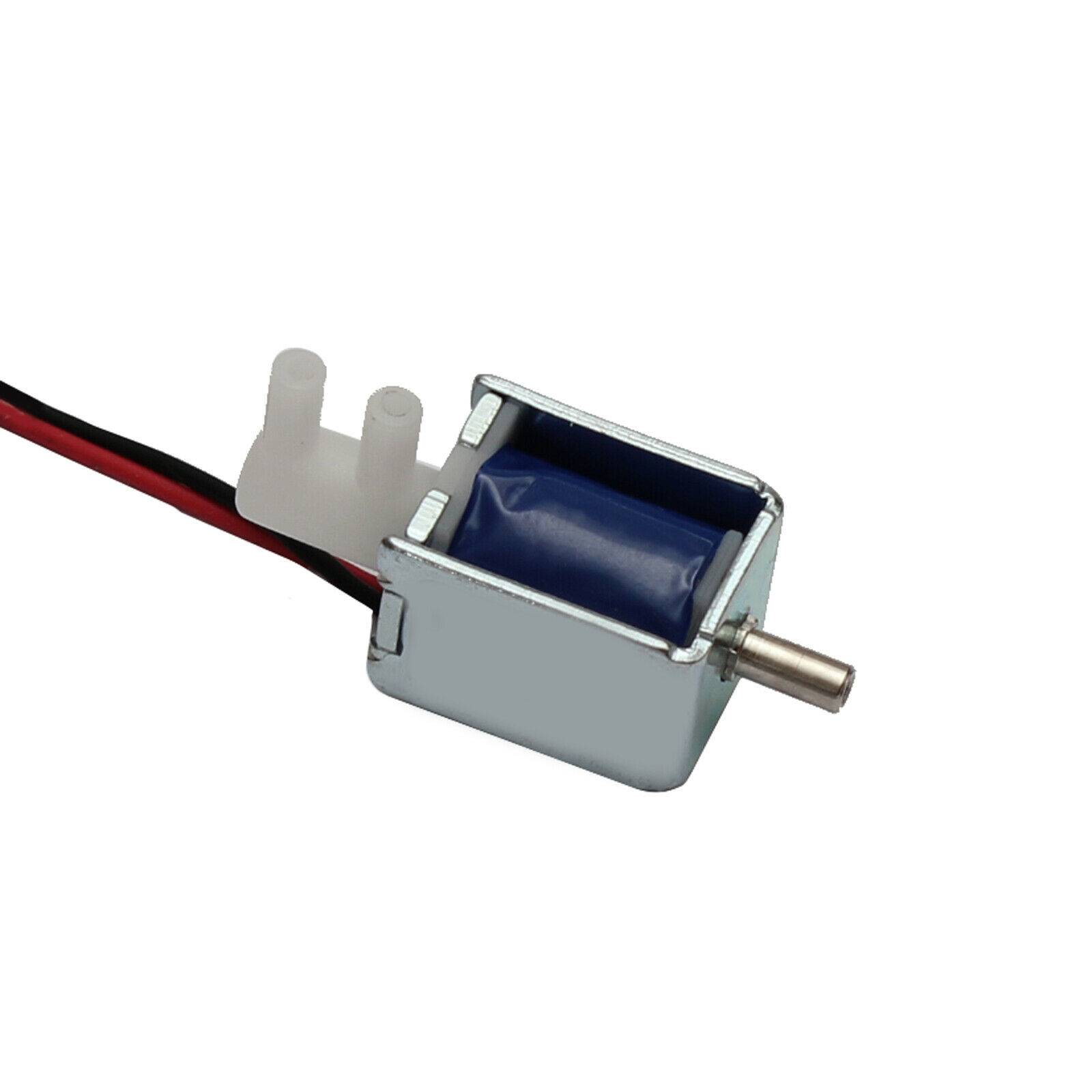 Mini 12V Magnetventil Flüssigkeit Pneumatik Elektromagnet Ventil Elektroventil B
