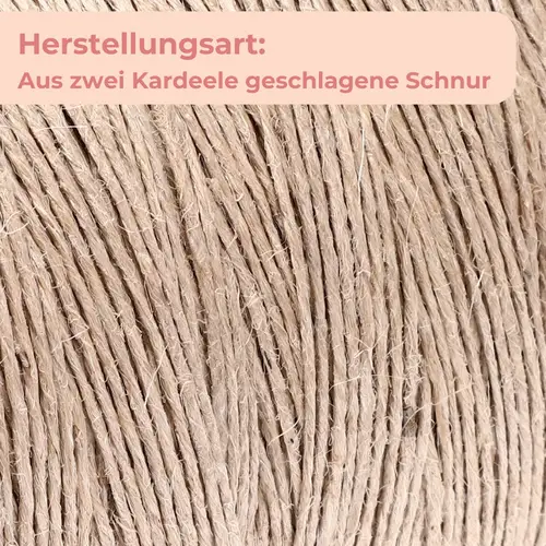 2x Juteschnur 500 m Bindfaden Schnur zum basteln Jutegarn Natur Jutekordel Paketschnur Gartenschnur Jute Bastelschnur Garten Pflanzschnur 2x Juteschnur 500 m Bindfaden Schnur zum basteln Jutegarn Natur Jutekordel Paketschnur Gartenschnur Jute Bastelschnur Garten Pflanzschnur
