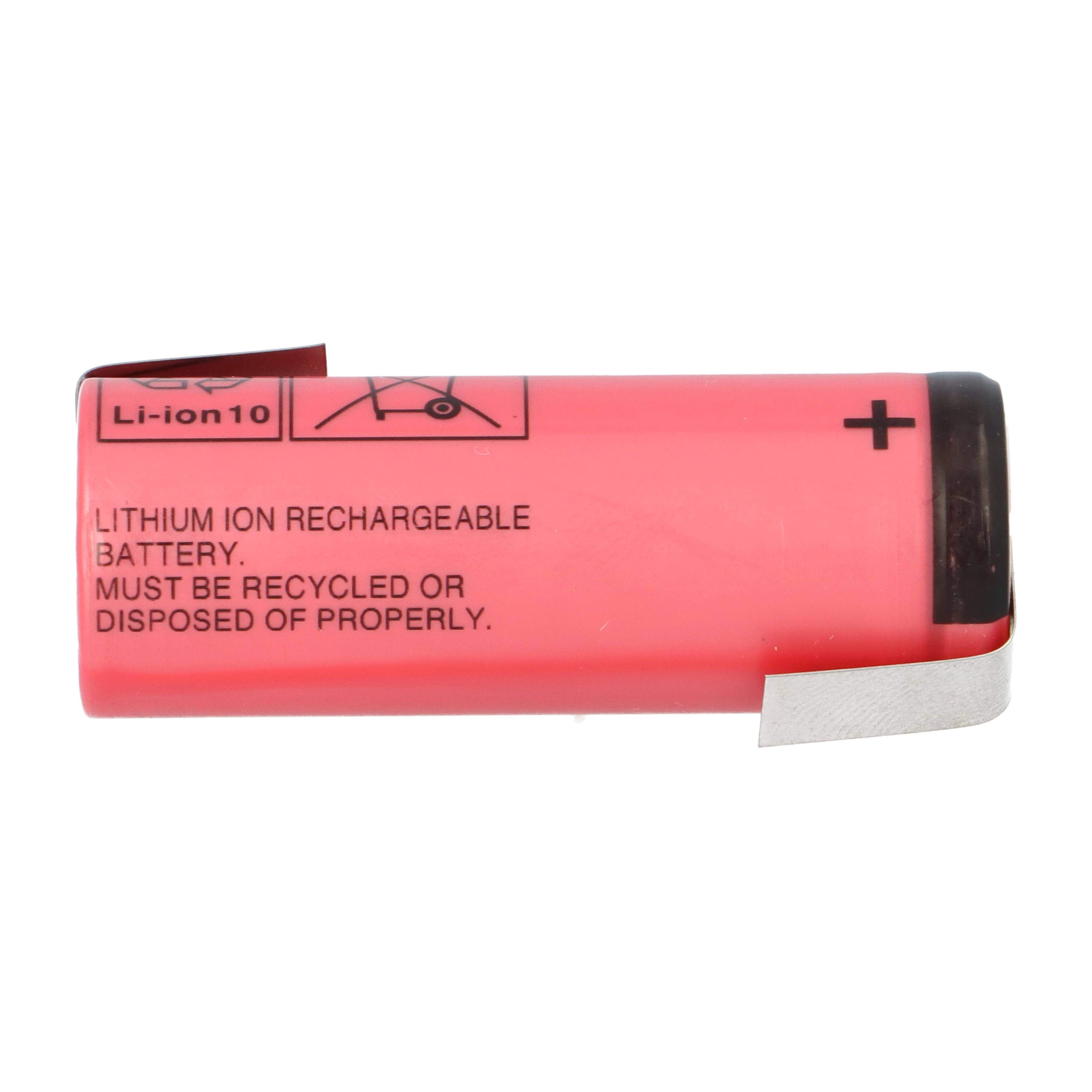 Sanyo UR18500Y 1300mAh Li-ion Akku mit Z-Lötfahne