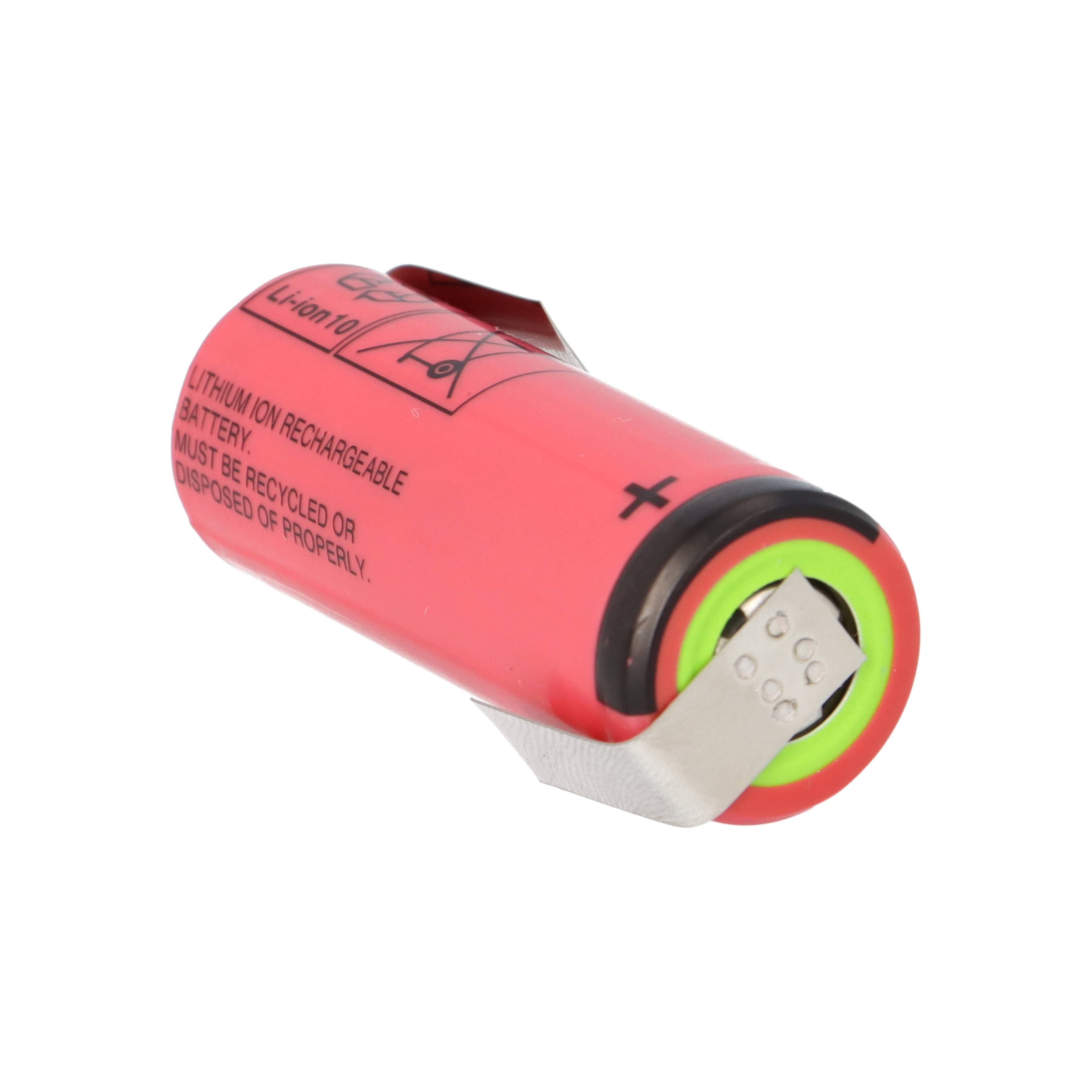 Sanyo UR18500Y 1300mAh Li-ion Akku mit Z-Lötfahne