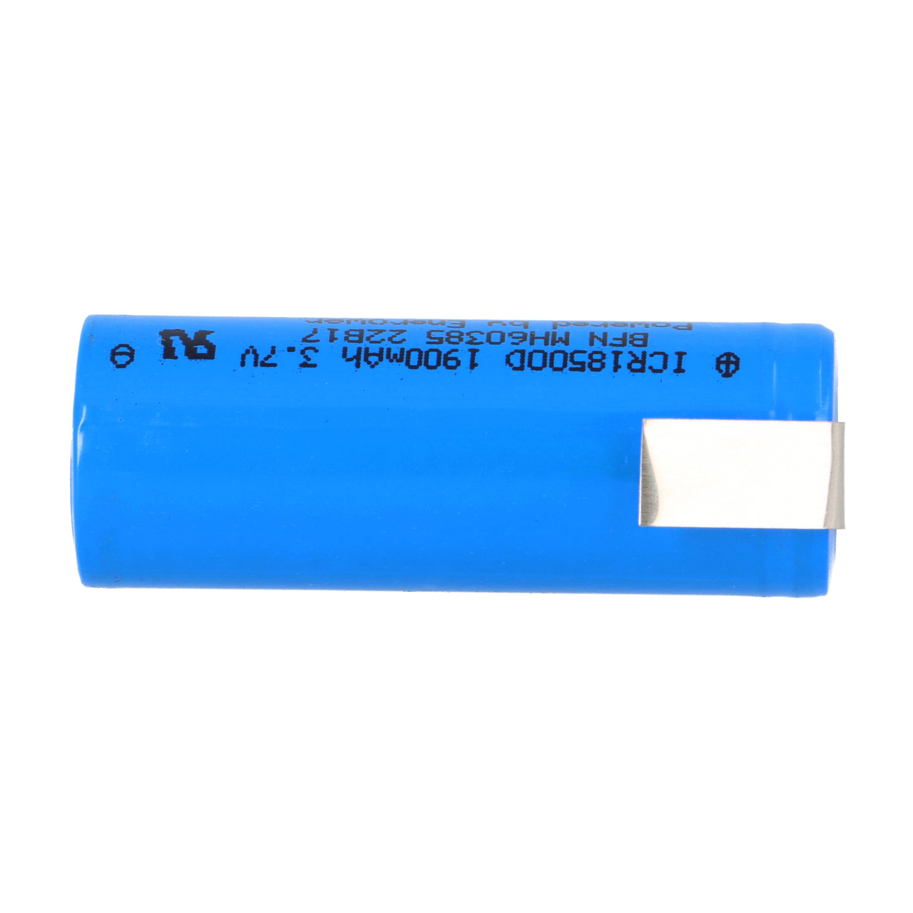 Enercig ICR18500D 3,6V Li-Ion 1900mAh Akku mit Z-Lötfahne