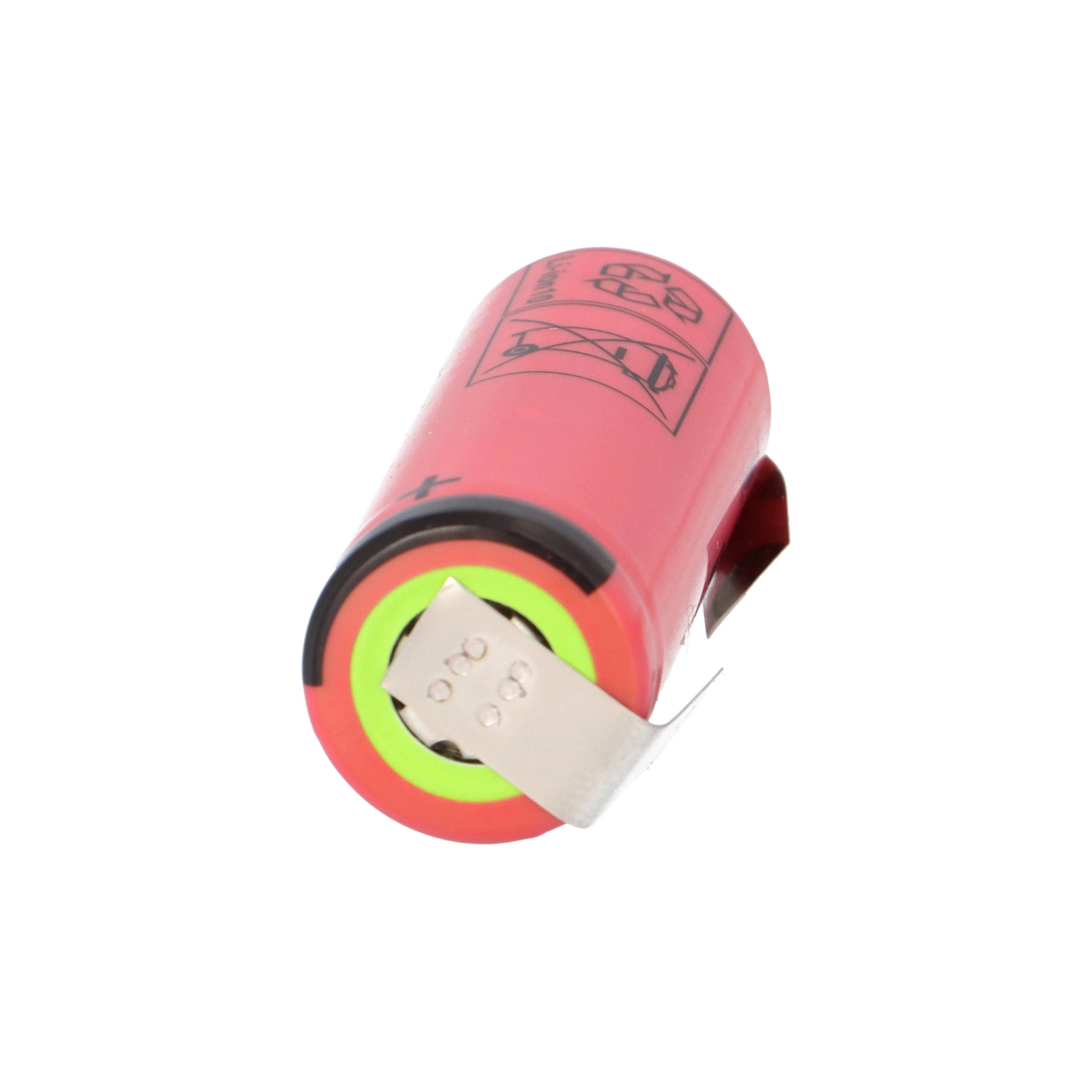 Sanyo UR18500Y 1300mAh Li-ion Akku mit U-Lötfahne