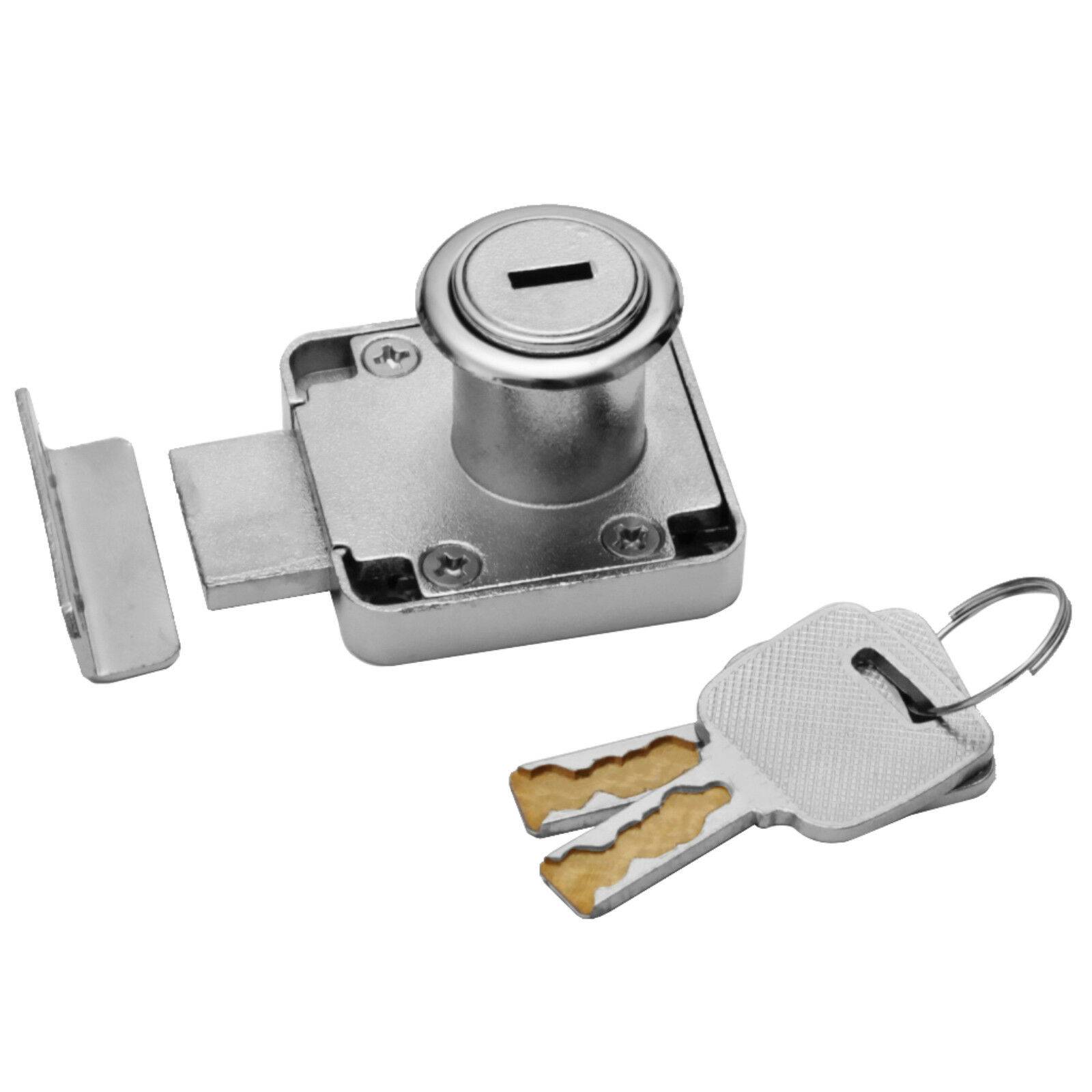 Möbelschloss Schubladen Schloss Sicherheit Schrankschloss Einbauschloss Möbel 22mm