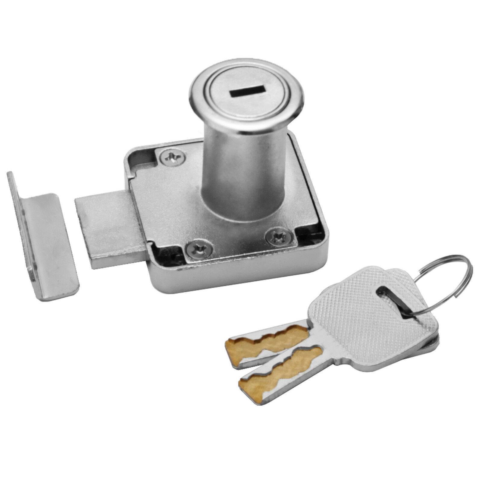 Möbelschloss Schubladen Schloss Sicherheit Schrankschloss Einbauschloss Möbel 32mm