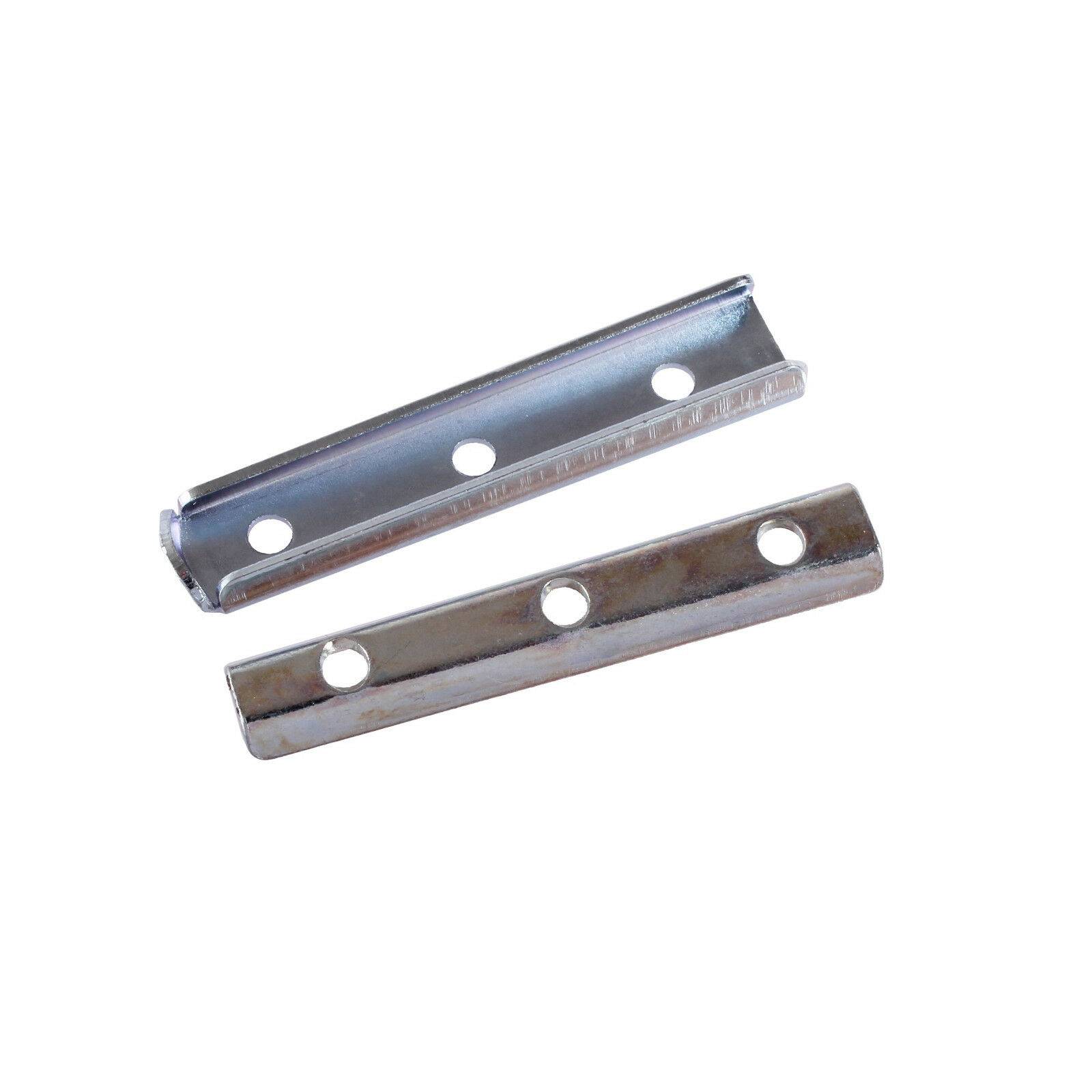 Möbelverbinder Metallverbinder Couchverbinder Bettverbinder Stahl Verbinder 76x16mm