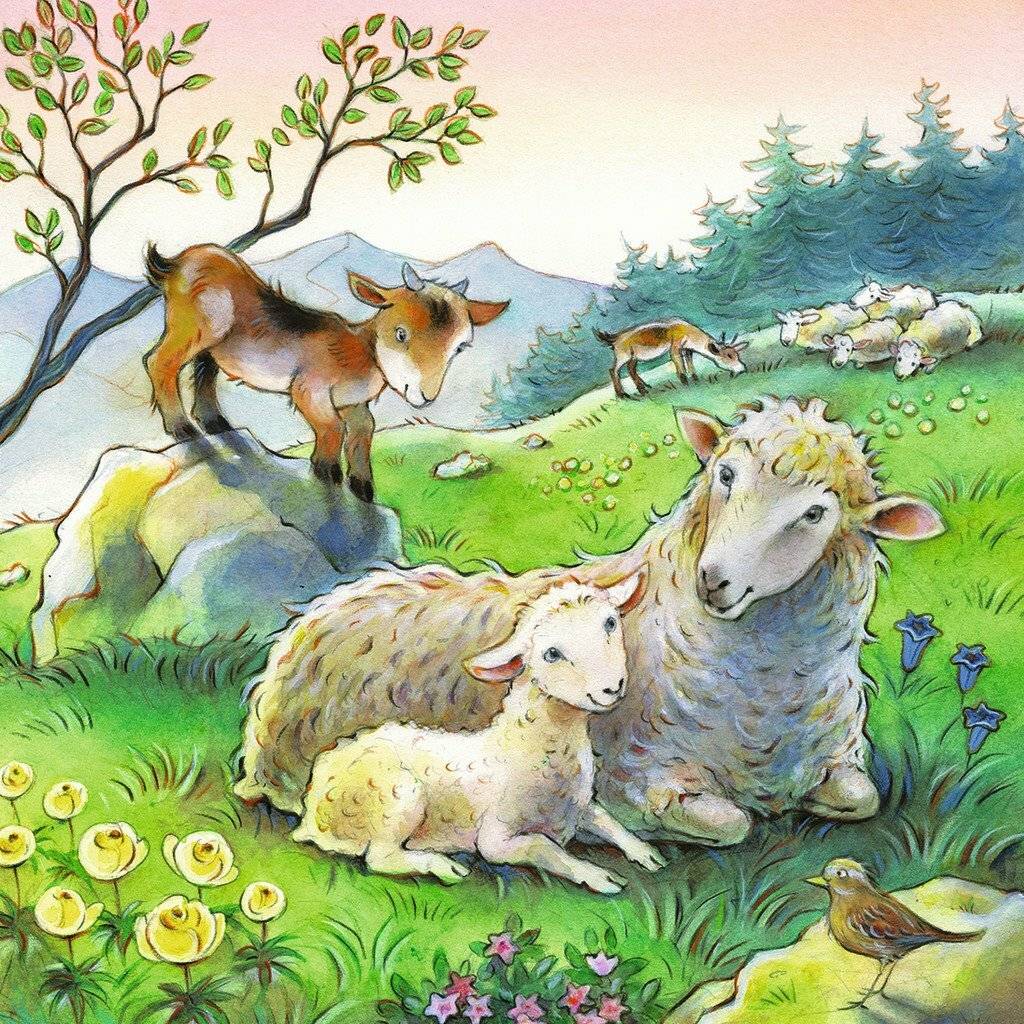 Puzzle 3x49 Teile Kuschelzeit ab 5 Jahre 3 Puzzles inklusive