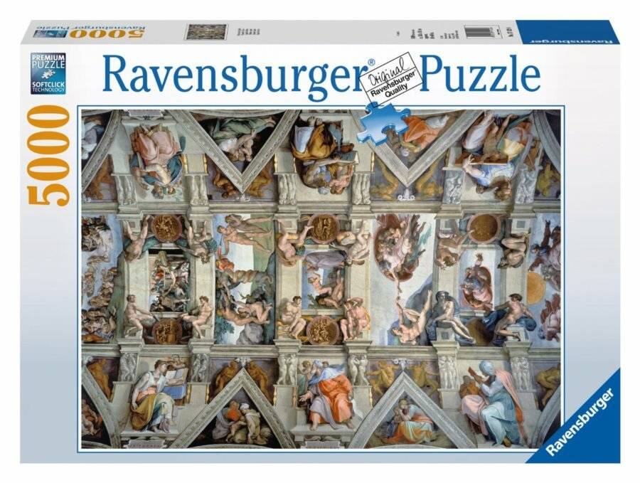RAVENSBURGER Sixtinische Kapelle Puzzle 5000 Teile