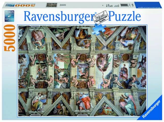 RAVENSBURGER Sixtinische Kapelle Puzzle 5000 Teile