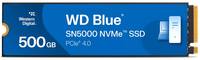 500 GB SSD WD Blue SN5000 M.2 PCIe 4.0 x4 NVMe / M-KEY 2280