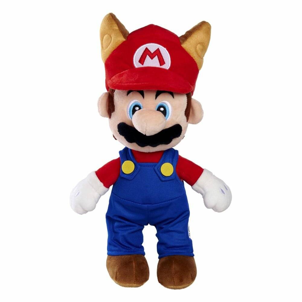 Super Mario - Waschbär Mario Plüsch (30 cm)
