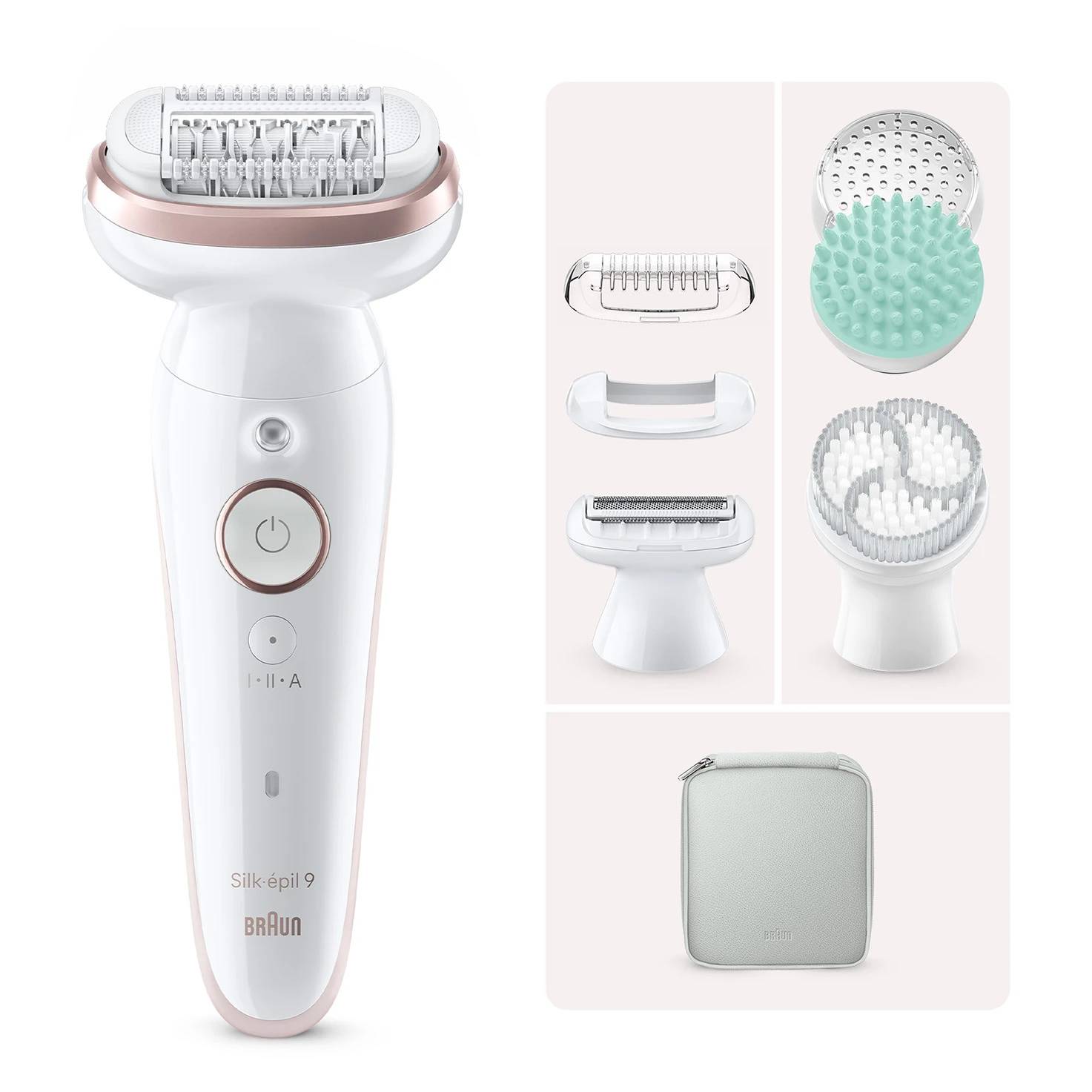 Braun Epilierer-Set Silk-epil 9 SkinSpa 9-080