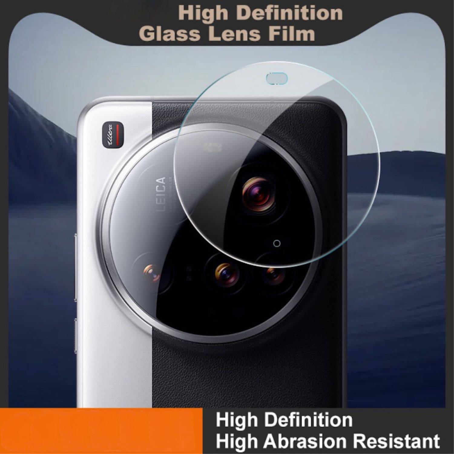 Für Xiaomi 15 Ultra Schutz Hart Glas 9H Back Kamera Linsen Komplettschutz Transparent