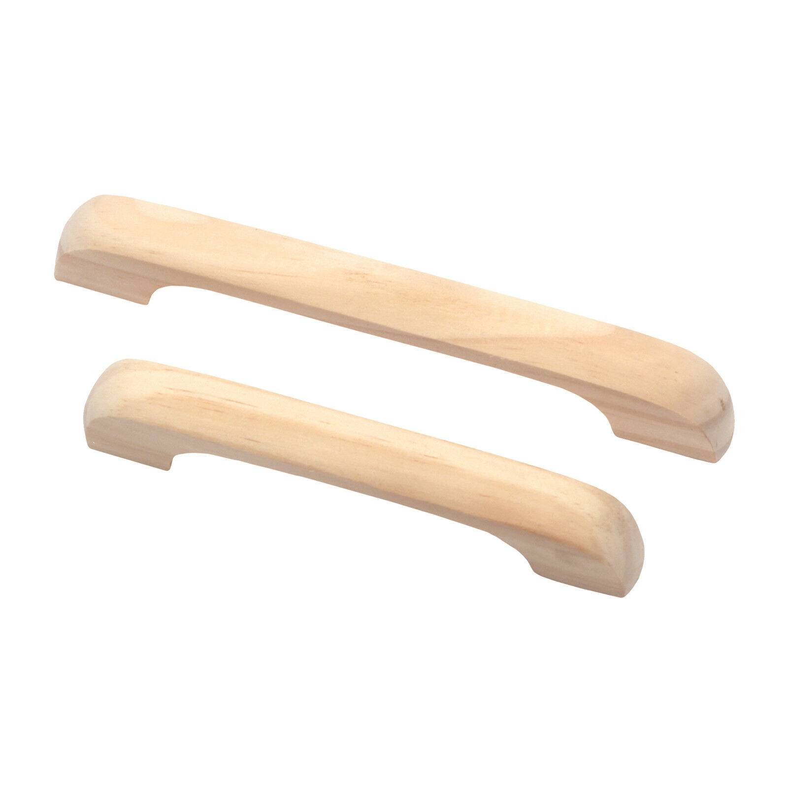 Natur Holzgriff Möbelgriff Holz Schubladengriff Möbelgriffe Holzknopf 128mm