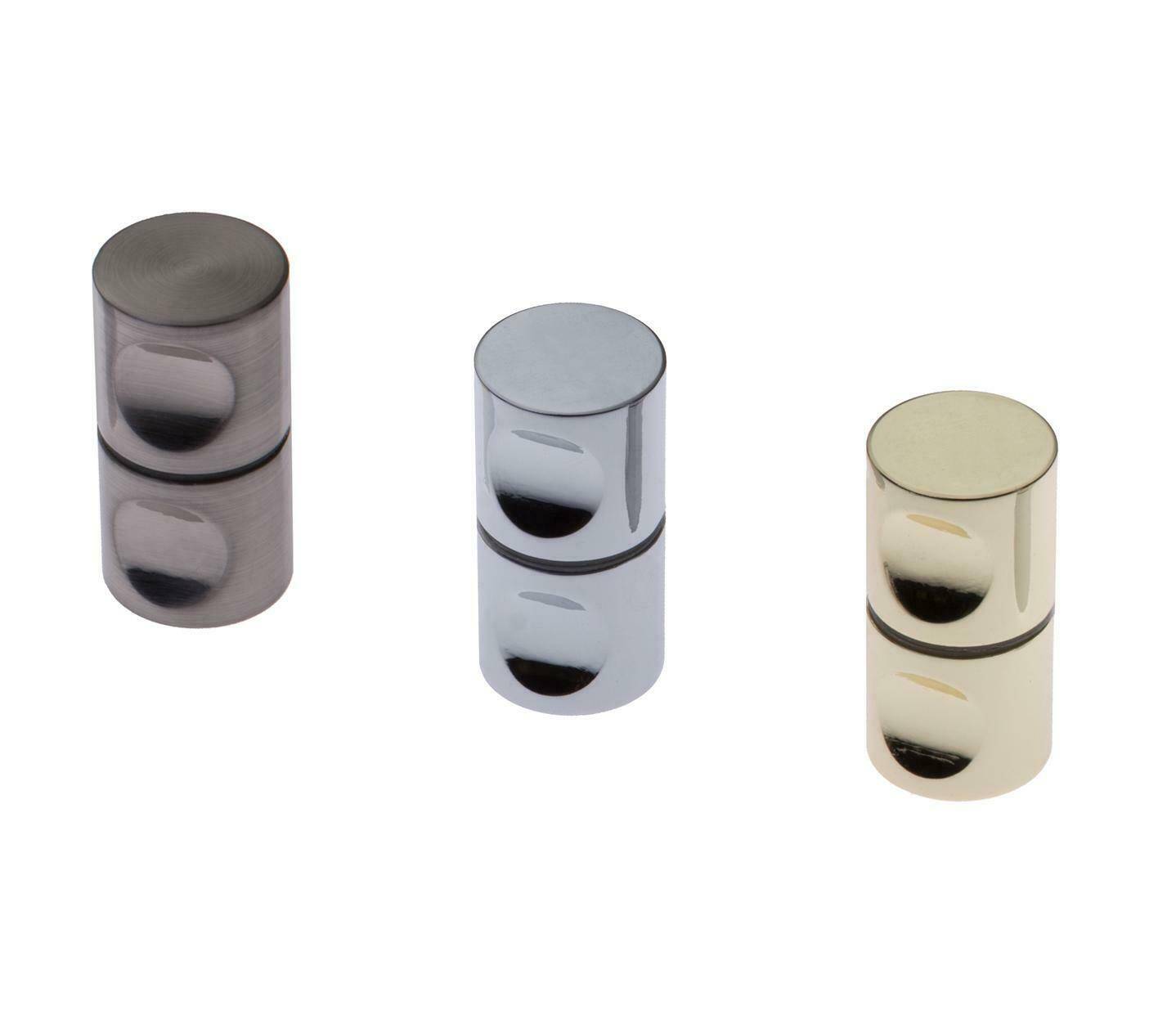 Ø30mm Duschtürknopf Duschtürgriff Duschtüre Dusche Türknopf Türgriff Griff D Edelstahl-Optik