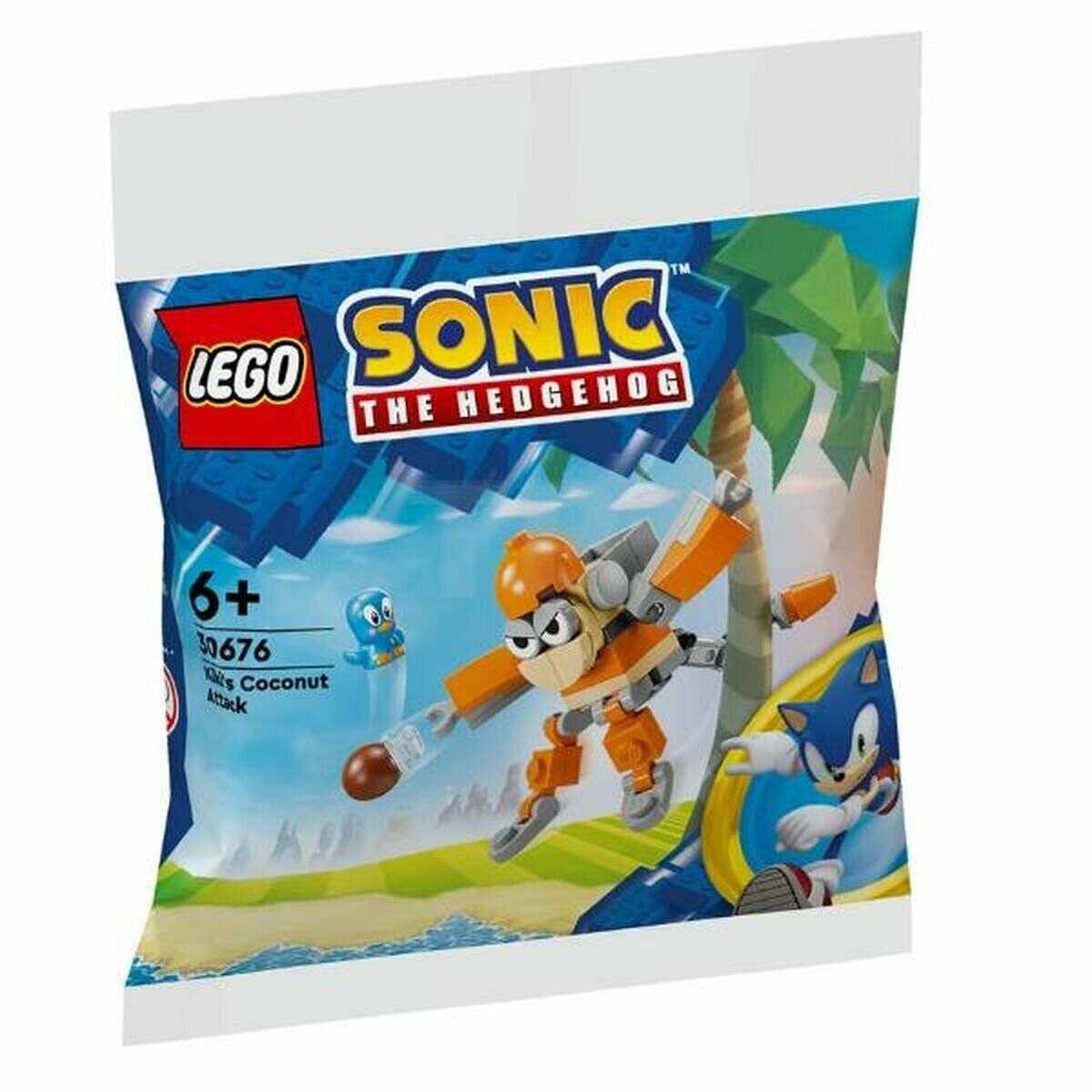 LEGO-Set-Verpackung mit dem Thema „Sonic der Igel