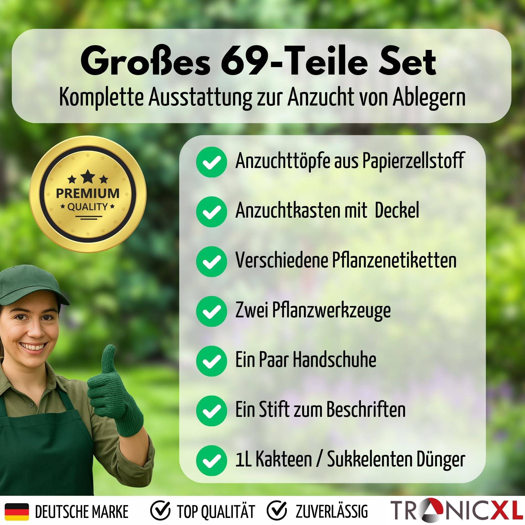 Kakteen Ableger Anzucht Set I Dünger Zimmergewächshaus Pflanz Töpfe Werkeug Kaktus Sukkulenten Anzuchtset Zubehör