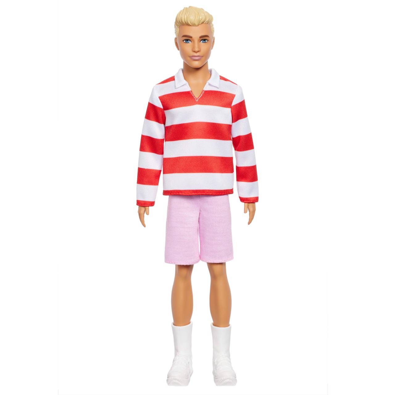 Mattel DWK44; HYV01 - Barbie Fashionista Ken-Puppe - Red and White Strip - % OS; VOL %