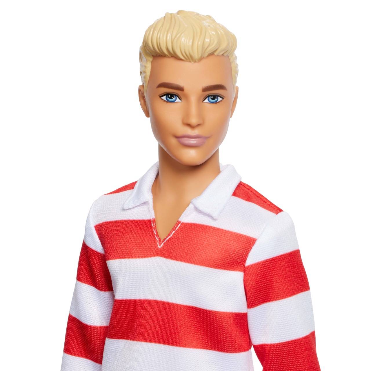 Mattel DWK44; HYV01 - Barbie Fashionista Ken-Puppe - Red and White Strip - % OS; VOL %