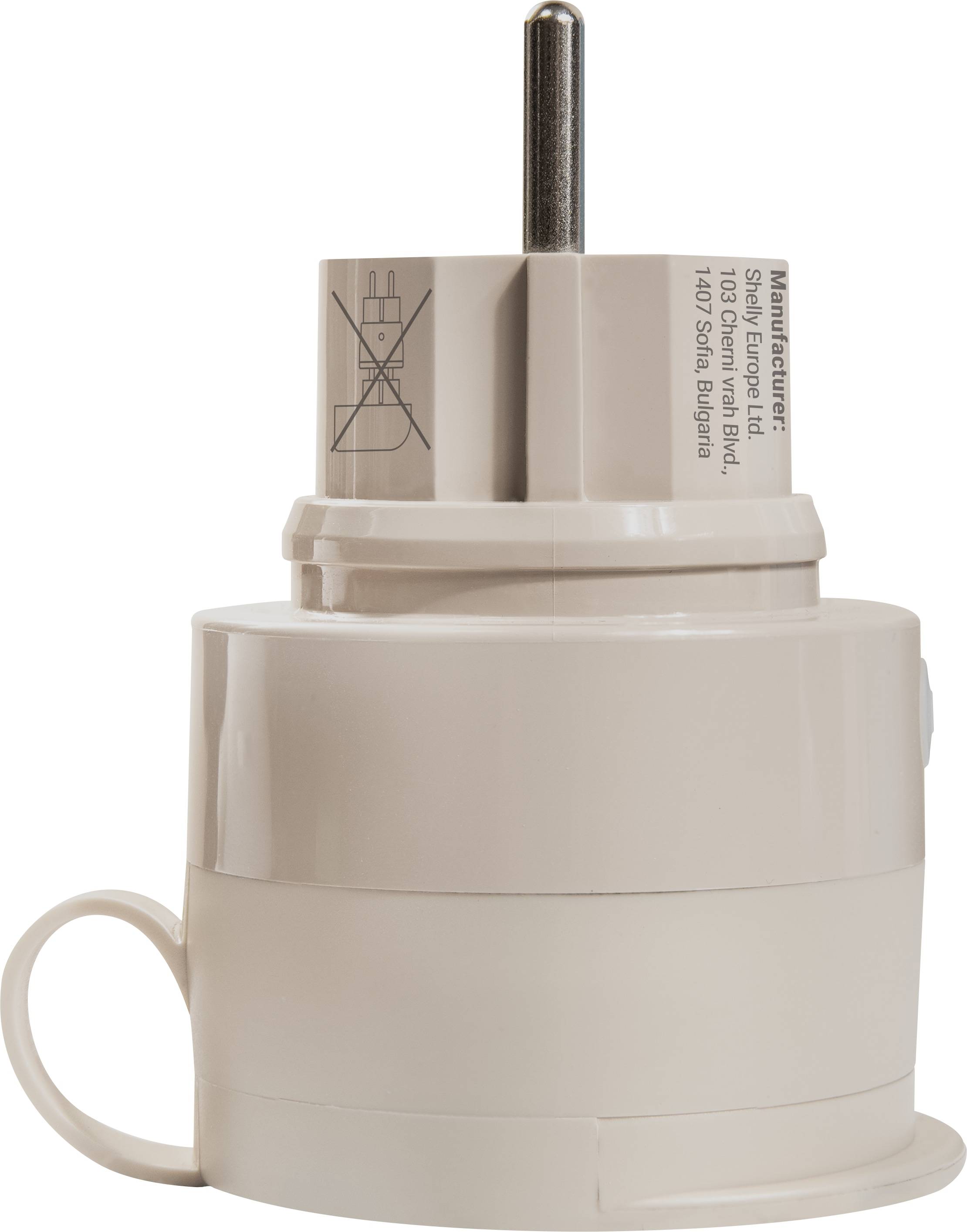 Shelly Plug S MTR Gen3 IP44 12A intelligente Außensteckdose