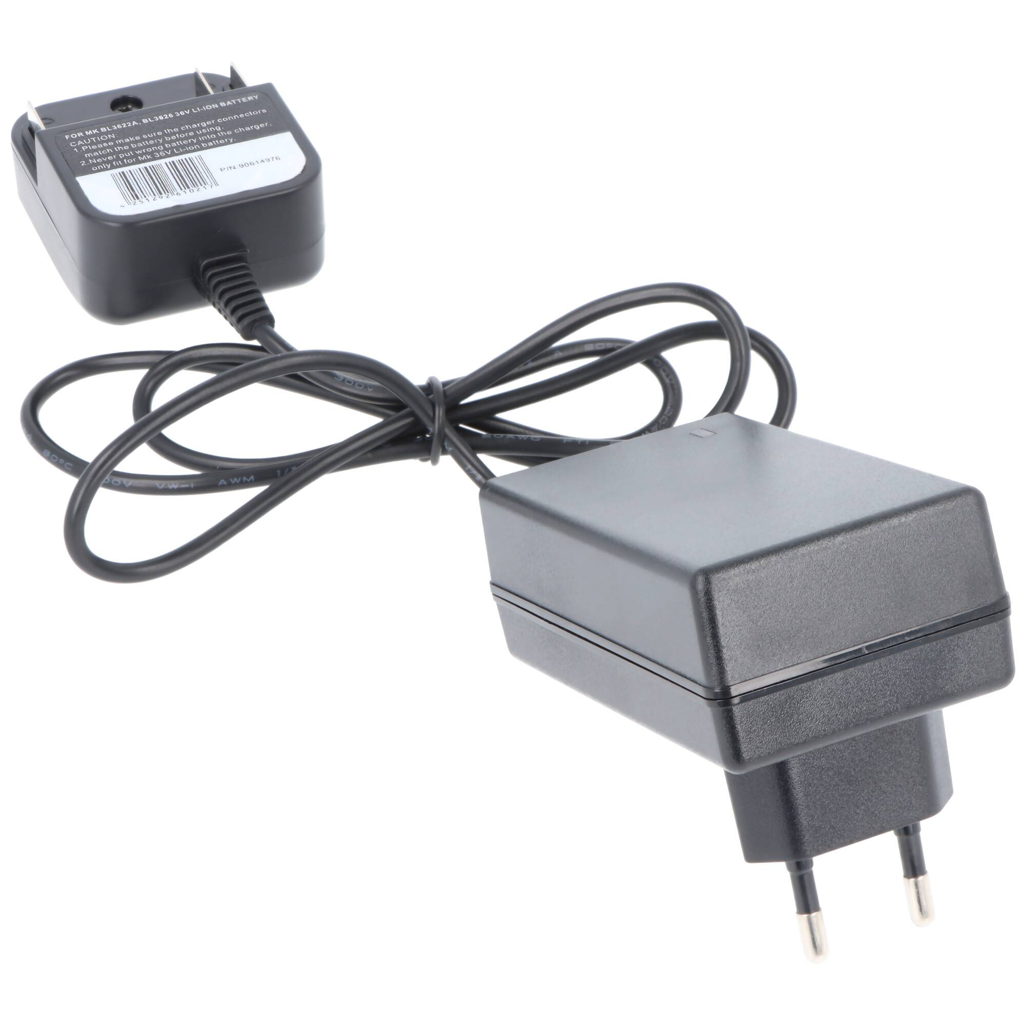 Ladegerät passend für Makita BHR261, 194874-0, BL3626, für 36 Volt Li-Ion Werkzeugakkus