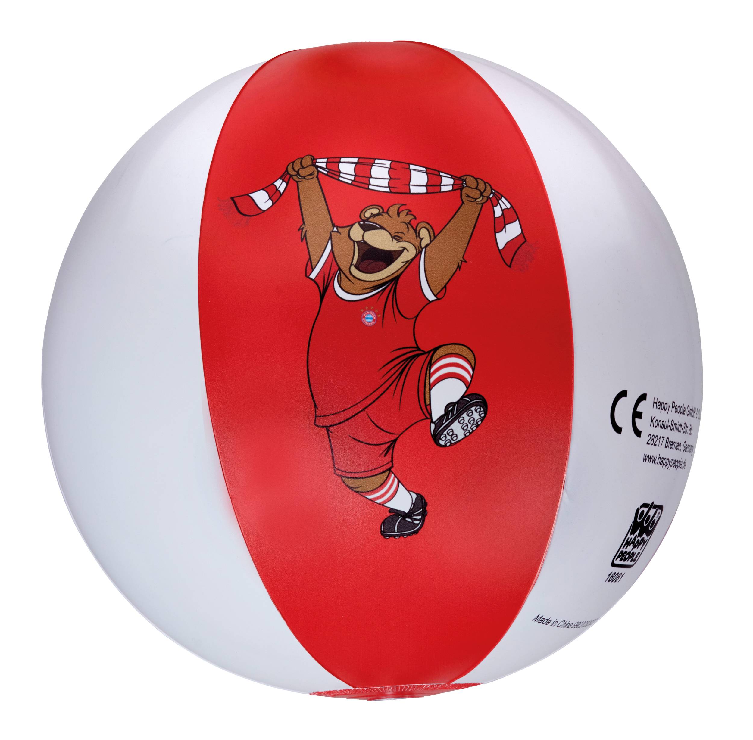 Happy People - FCB Strandball aufgeblasen ca. 29 cm