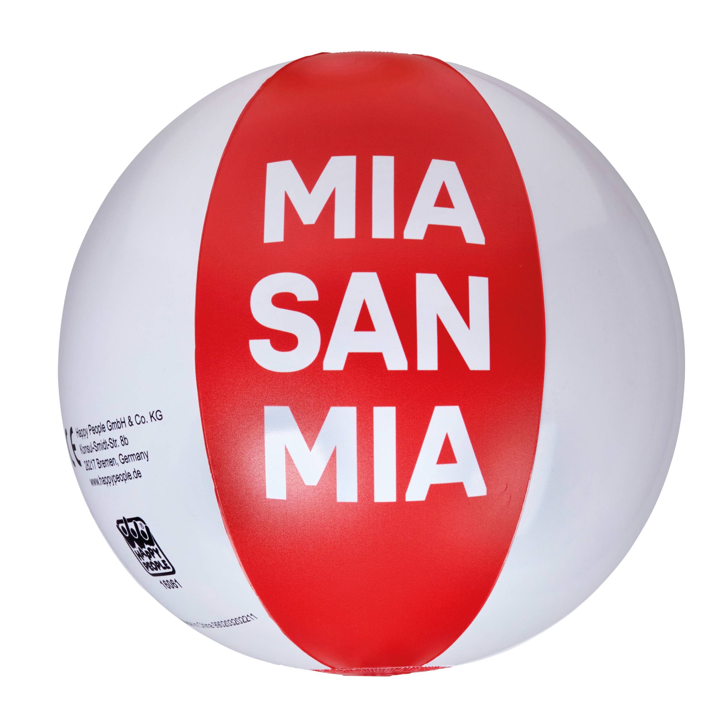 Happy People - FCB Strandball aufgeblasen ca. 29 cm