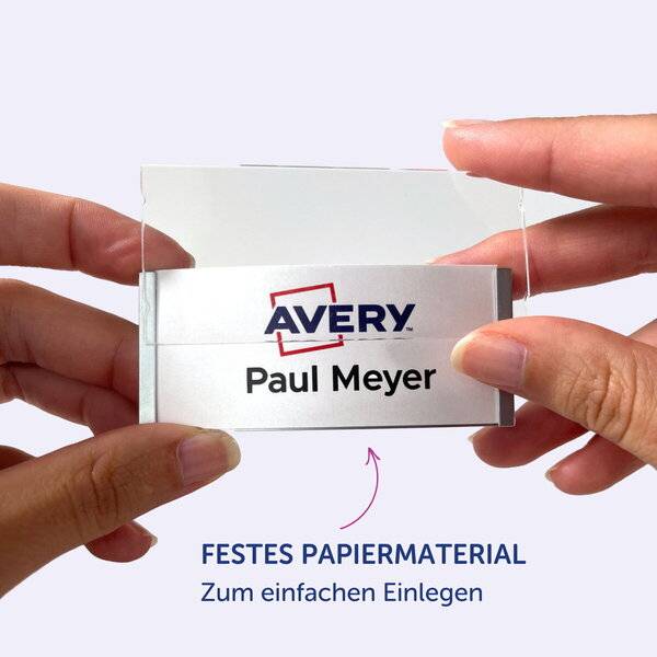 BP Druckbogen für Schild polar20 64x22mm 240 Namenskarten