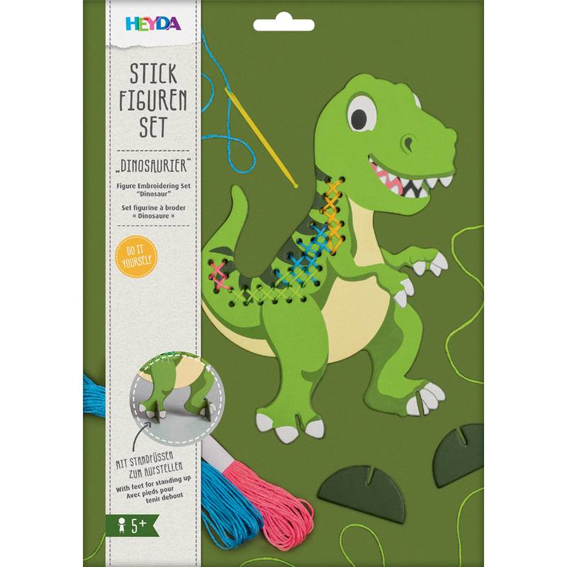 HEYDA Stickfiguren-Set "Dinosaurier"