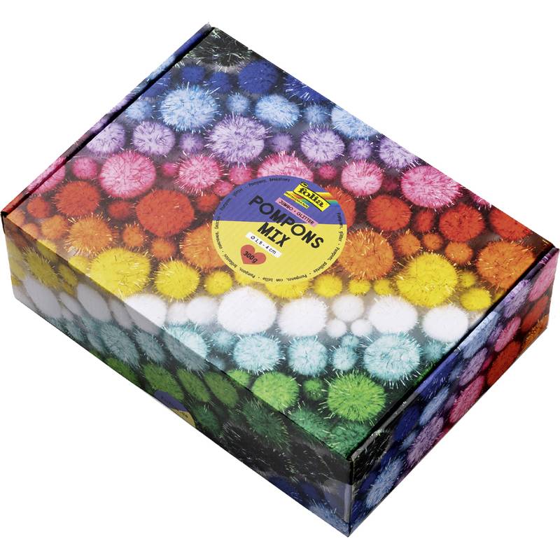 Eine bunte Schachtel mit der Aufschrift 