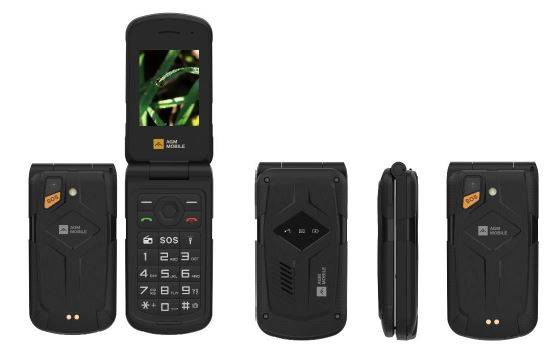AGM by beafon M10, Outdoor Feature Phone, Klapper 4G