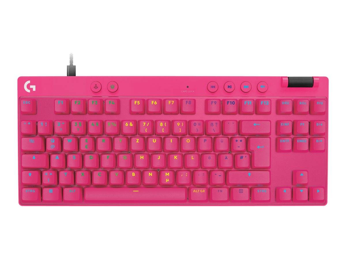 LOGITECH PRO X TKL RAPID Magenta (DE)