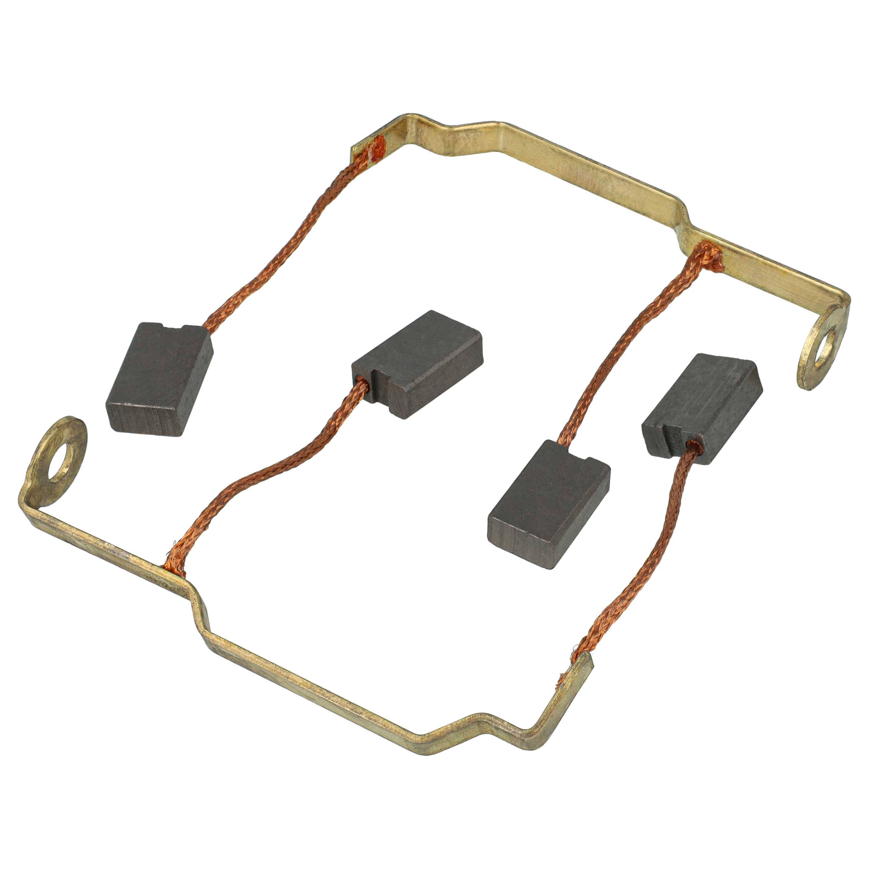 vhbw 4x Kohlebürste 19,5 x 12,5 x 7 mm kompatibel mit Jungheinrich Ameise ELE 16-20, ELS 12, ELE 35/45 (MMC), ELS 18 Hubwagen