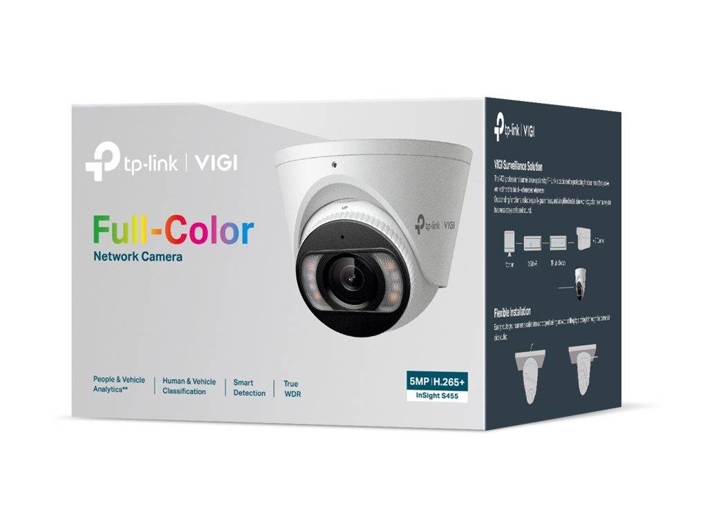 TP-LINK VIGI InSight S455 V1 - Netzwerk-Überwachungskamera - schwenken / neigen